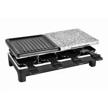 

Drainer KALORIK TKG RAC 1016 for 8 people variable Temperature 1500W cooking Plate 1/2 stone and 1/2 grid