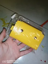 1 PC portátil de los titulares de ama de llaves llavero coche bolsa Porta llaves Unisex caso cartera cubierta de Color sólido Simple bolsa de almacenamiento