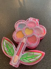 Cinco pétalos de maquillaje solubles en agua para niños, sombra de ojos en polvo, juguete de maquillaje para niñas, LXX, Uds.