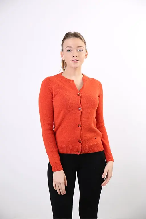 

Sweater Bike Collar Women Wool Winter Cardigan 3148