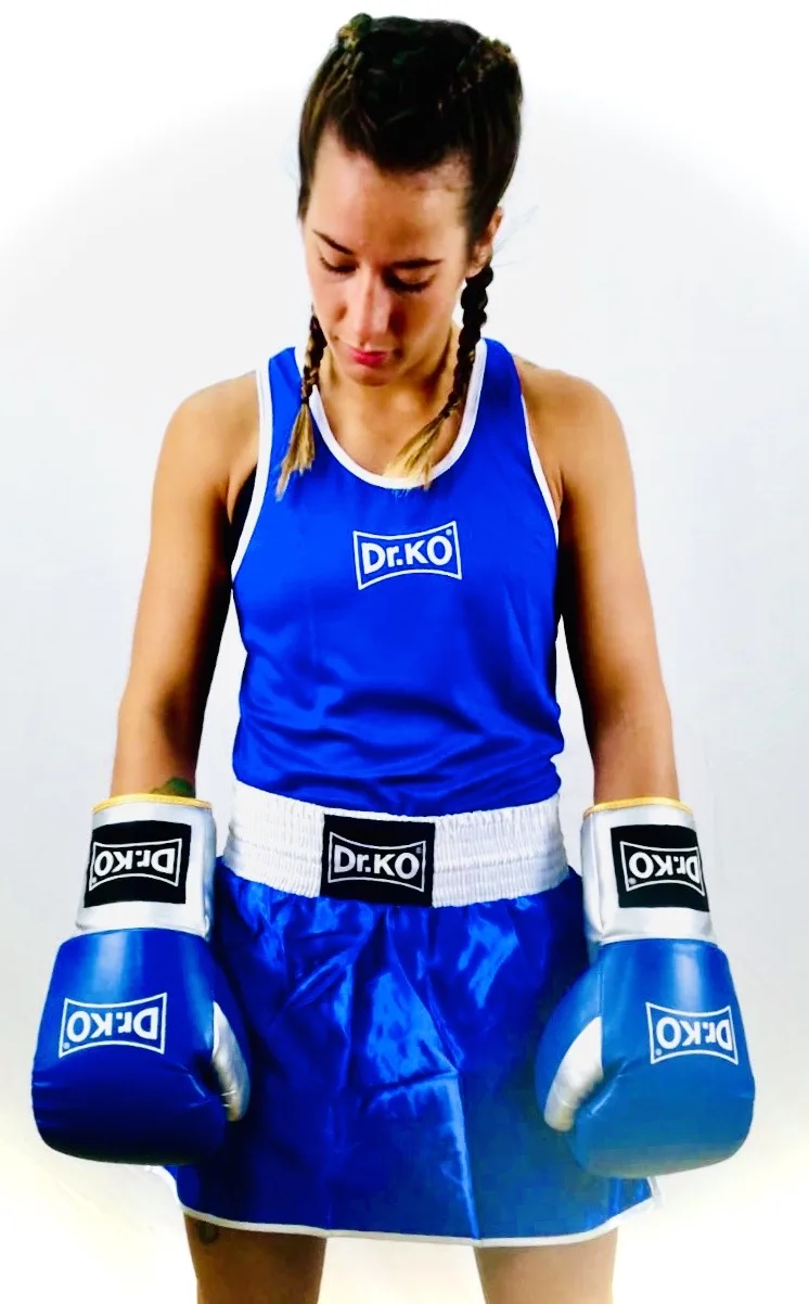 KO BOXING UNIFORM 2 PICES SET Red, XL Dr TOP & SHORT Avaible in Red and Blue 