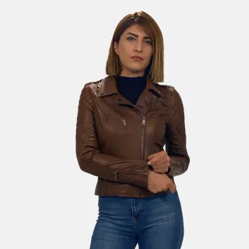 

Genuine Lambskin Women Leather Jacket