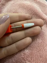 Dmoley-brocas de cerámica de tungsteno para uñas, accesorios de manicura y pedicura