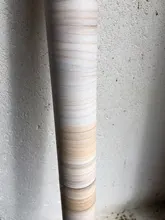 Papel tapiz de madera ligera con textura de madera, papel de Contacto autoadhesivo extraíble para puerta de armario de cocina