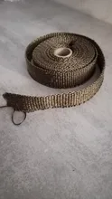 Exhaust-Header-Pipe Insulation-Tape Heat-Wrap Tapethermal-Protection Motorcycle 5m-Roll