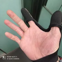 Guantes de pesca de neopreno, medio Protector, antideslizantes, anticortes, dos dedos, para pescar, accesorios para exteriores, 1 Uds.