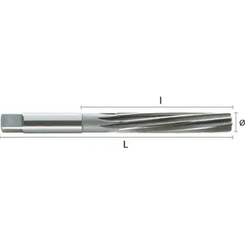 

REAMER HSS DIN206B 8,00 REF.4101 HAND FORM B TOL.H7