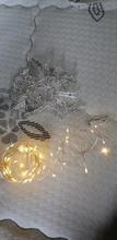 Led-String-Lights Garland Photo-Clip Battery-Operated Christmas-Decoration Holiday Wedding