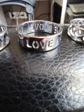 COOLTIME-anillos de acero inoxidable con Cruz Supernatural para hombre y mujer, Color plata, regalo de compromiso de boda, joyería