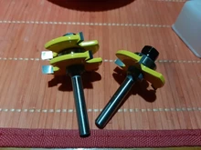 Conjunto de brocas para enrutador, mango de alta calidad, herramienta de corte de madera de 3/4 pulgadas, 8 mm, RCT, 2 uds.