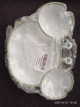 Suction-Plate Feeding-Bowl Baby Dishes Non-Slip Silicone Children Cute Crab Bopoobo 