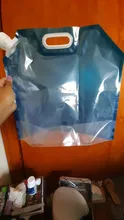 Bolsa de agua plegable para coche, contenedor de 10L para exteriores, Camping, senderismo, Picnic, Kit de emergencia