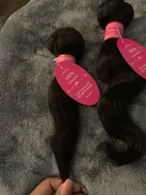 Aopusi onda del cuerpo mechones con cierre brasileño mechones de cabello humano postizo mechones con cierre Remy extensión del pelo 3 mechones con cierre