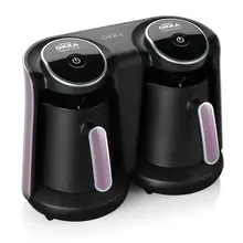 Arzum Okka Minio Duo Автоматическая Турецкая кофеварка, 8 чашек емкость моющийся кофейник, система звукового оповещения