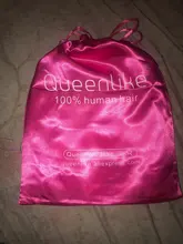 Queenlike-extensiones de pelo brasileñas con cierre de encaje, pelo Natural Remy liso con cierre de encaje suizo grande, Tamaño 7x7