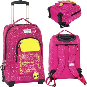 

Backpack, school bag, Spirit pink 48cm, school backpack, school backpack, suitcase, backpack with wheels, trolley backpack