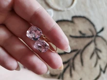 Pendientes de Moda de Color dorado para Mujer, Pendientes de circonita cúbica de cristal, Pendientes para Mujer de Moda minimalistas