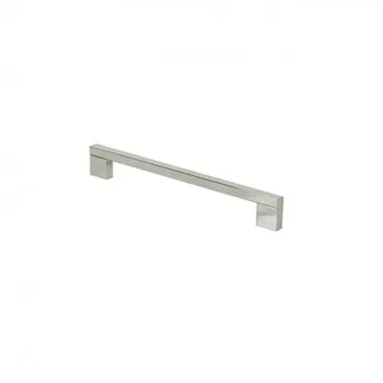 

Box with 10 handles modern style made of aluminum, chrome finish brightness and 320 mm distance between Punt