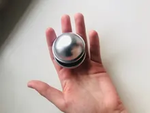 Moldes de bombas de baño redondos de aleación de aluminio, 2 uds., herramienta artesanal, bomba de baño, Bola de sal, regalos caseros, molde de esfera semicircular