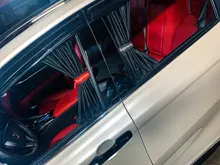 2 uds 50S anti-UV parasoles de ventana laterales coche cortina de ventana cortina Auto parabrisas trasero bloque de Sun para la mayoría de los coches SUV