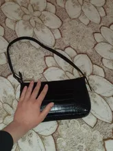 Bolsas de mensajero de hombro con patrón de cocodrilo Retro para mujer, bolsos de mano Vintage, bandoleras lisas informales, bolso cruzado