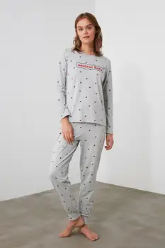 

Trendyol Tagline Knitted Pajamas Set THMAW21PT0304
