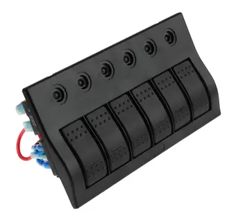 

Panel on-board power supply 6 switches, automatic machines