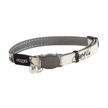 

Cat collar rogz glowcat s-11mm 200-310mm Black