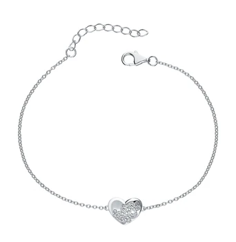 

Silver Bracelet with cubic zirconia sunlight sample 925