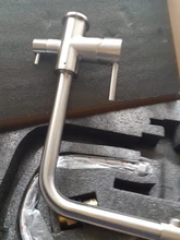 Filtro de grifo de cocina cromado para beber agua pura grifo de cocina montado dos manijas 3 vías agua caliente y fría grifería de cocina