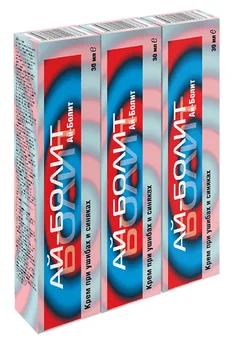 

Cream for body AI-sore when ушибах and bruised 30 ml-3 pieces