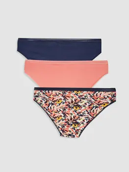 

Cotton Classic Panties 3'Lü