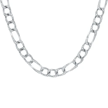 

Silver necklace with cubic zirconium sunlight sample 925