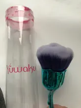 LAIKOU-cepillo de polvo para manicura rosa, brochas para colorete en polvo, Gel para uñas a la moda, accesorios de Material para uñas