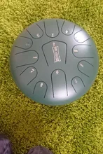 Drum Padded-Drum-Bag Meditation Mallets Steel Yoga 12inch Brand 13-Tone with Pair of