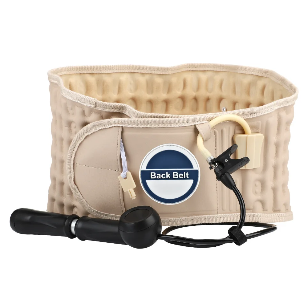 

Декомпрессионный Поясничный поддерживающий пояс для талии, воздушный Тяговый бандаж для спины, рельефный пояс для спины, снятие боли в спине, массажер унисекс