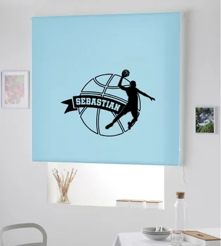 

Blind Iroa customizable/Basketball Ball! ROLLER BLINDS TRANSLUCENT! (SKY BLUE 100X175)