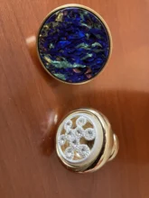 Hooks Furniture-Knobs Shell-Nordic Bathroom Kitchen Brass Gold KAK Pastoral Hallway Wall