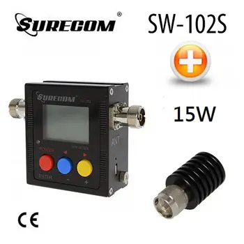 

SURECOM SW-102S V.S.W.R. METER + 15W PL259 Dummy Load (126694)