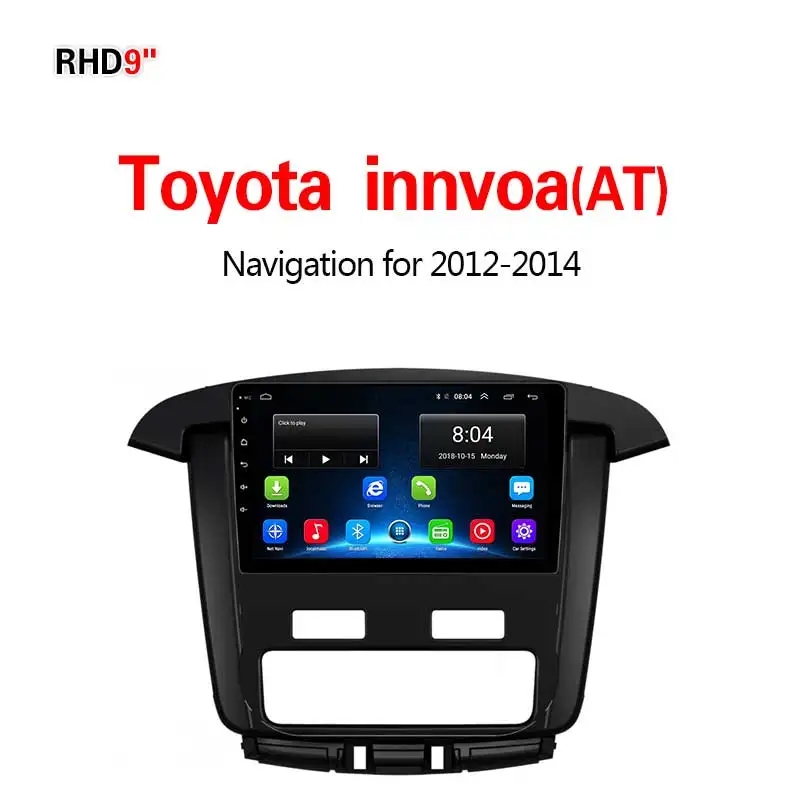 

Lionet GPS Navigation for Car Toyota Innova(AT) 2008-2014 9Inch RT1026X