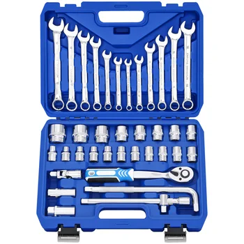 

SATAGOOD Tool kit 38 items Tools Hand tool kit auto repair tool hand tool car tool tool kit for car auto tool head set tool sets