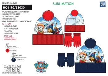 

Set Hat Gloves Patrol Fleece