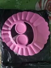 Los niños a prueba de agua gorra ajustable SafeBaby de ducha de baño sombrero baño proteger los ojos oídos EVA Foem traje 0-6 chico envío gratis