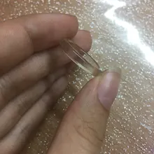 Anillo de cuentas de cristal de varios colores para mujer y niña, joyería para mujer y niña, Coreano hecho a mano elástica, anillos de fiesta apilados