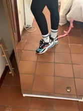 Disney-Calcetines informales para mujer, medias cómodas de algodón con dibujos de Minnie, Mickey, bordado