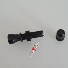 Deemount-2 uds. Schrader de válvulas A/V, 40/60mm, CNC, pezón anodizado mecanizado para llantas sin cámara para bicicleta de montaña y carretera