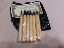 12 uds/8 uds/6 uds talla de madera profesional cuchillo cincel herramienta de mano de básicos detallados de los carpinteros marcas GYH