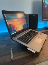 Soporte portátil plegable de aluminio para ordenador, Base de aluminio para Macbook Pro, soporte ajustable para Notebook, tableta, PC