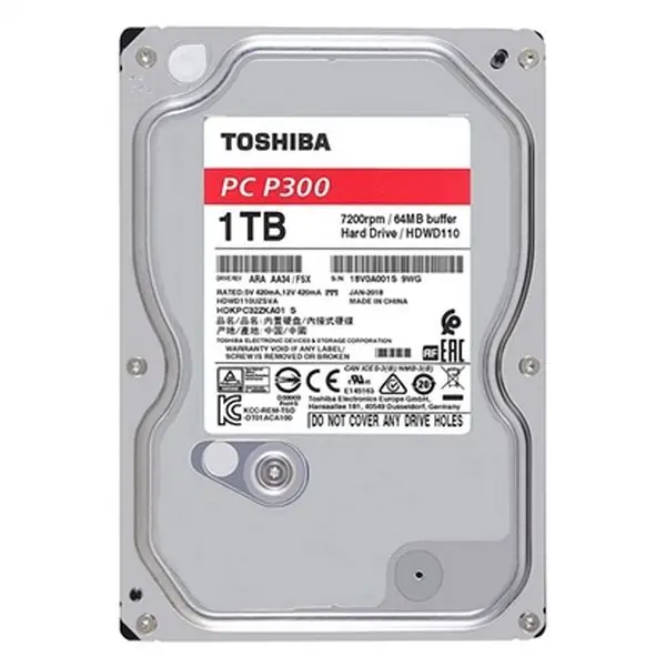 Disco Duro Toshiba HDWD110UZSVA 1 TB HDD