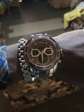 NAVIFORCE-relojes deportivos militares para hombre, pulsera Digital de cuarzo analógico de lujo, resistente al agua, con retroiluminación brillante, color dorado